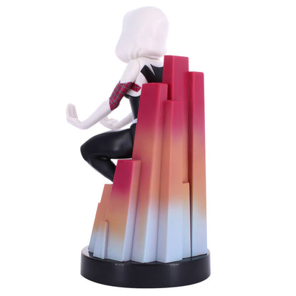 Cable Guy soporte sujecion figura Spider Gwen Spiderman Marvel 20cm EXQUISITE GAMING