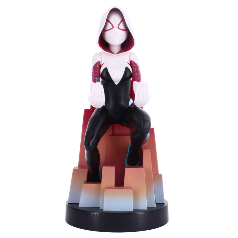Cable Guy soporte sujecion figura Spider Gwen Spiderman Marvel 20cm EXQUISITE GAMING