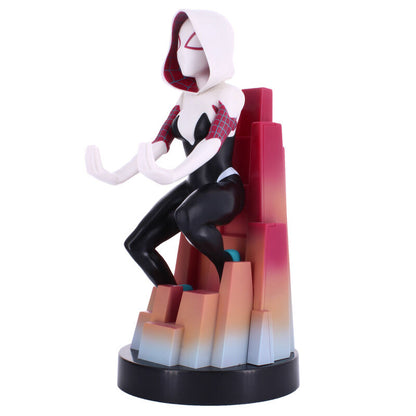 Cable Guy soporte sujecion figura Spider Gwen Spiderman Marvel 20cm EXQUISITE GAMING