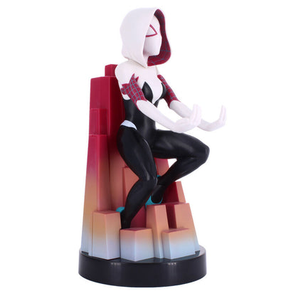Cable Guy soporte sujecion figura Spider Gwen Spiderman Marvel 20cm EXQUISITE GAMING
