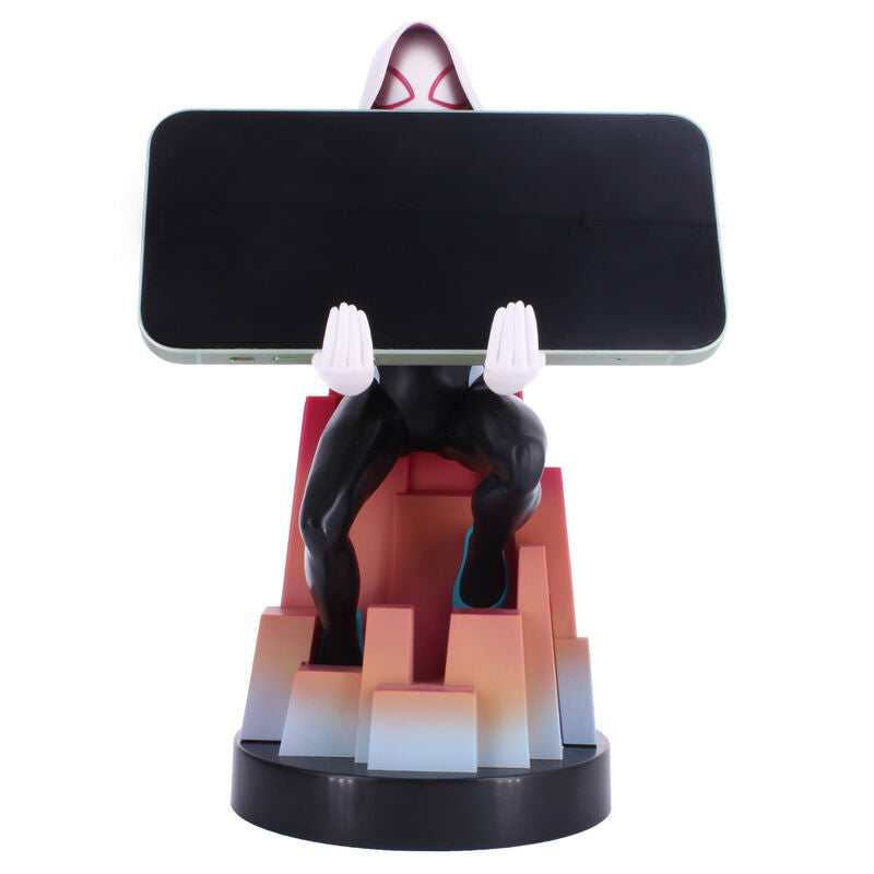 Cable Guy soporte sujecion figura Spider Gwen Spiderman Marvel 20cm EXQUISITE GAMING