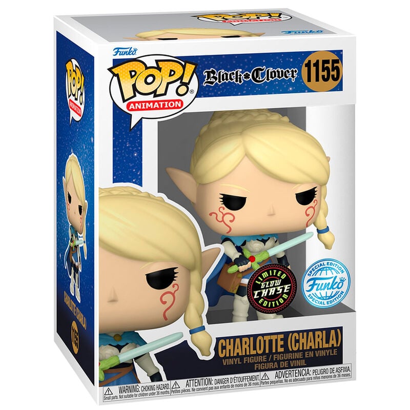 Figura POP Black Clover Charlotte Chase Exclusive FUNKO