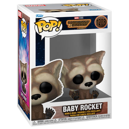 Figura POP Marvel Guardianes de la Galaxia 3 Baby Rocket FUNKO