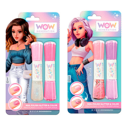 Pintauñas purpurina Wow Generation surtido WOW GENERATION