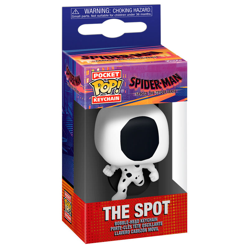 Llavero Pocket POP Marvel Spiderman Across the Spiderverse The Spot FUNKO