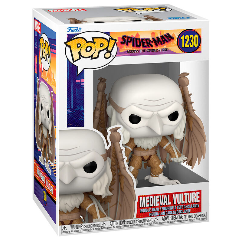 Figura POP Marvel Spiderman Across the Spiderverse Medieval Vulture FUNKO