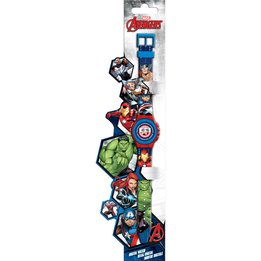 Reloj digital Los Vengadores Avengers Marvel KIDS LICENSING