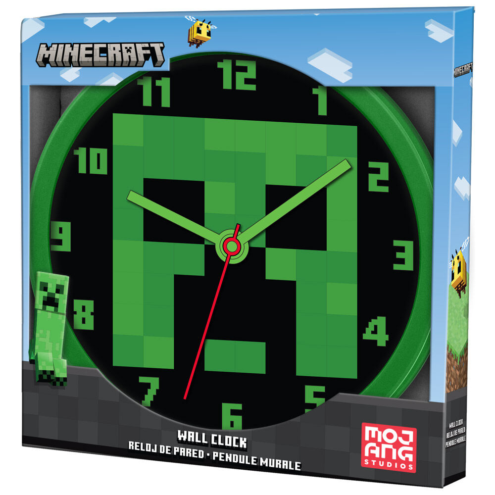 Reloj pared Minecraft MOJANG STUDIOS