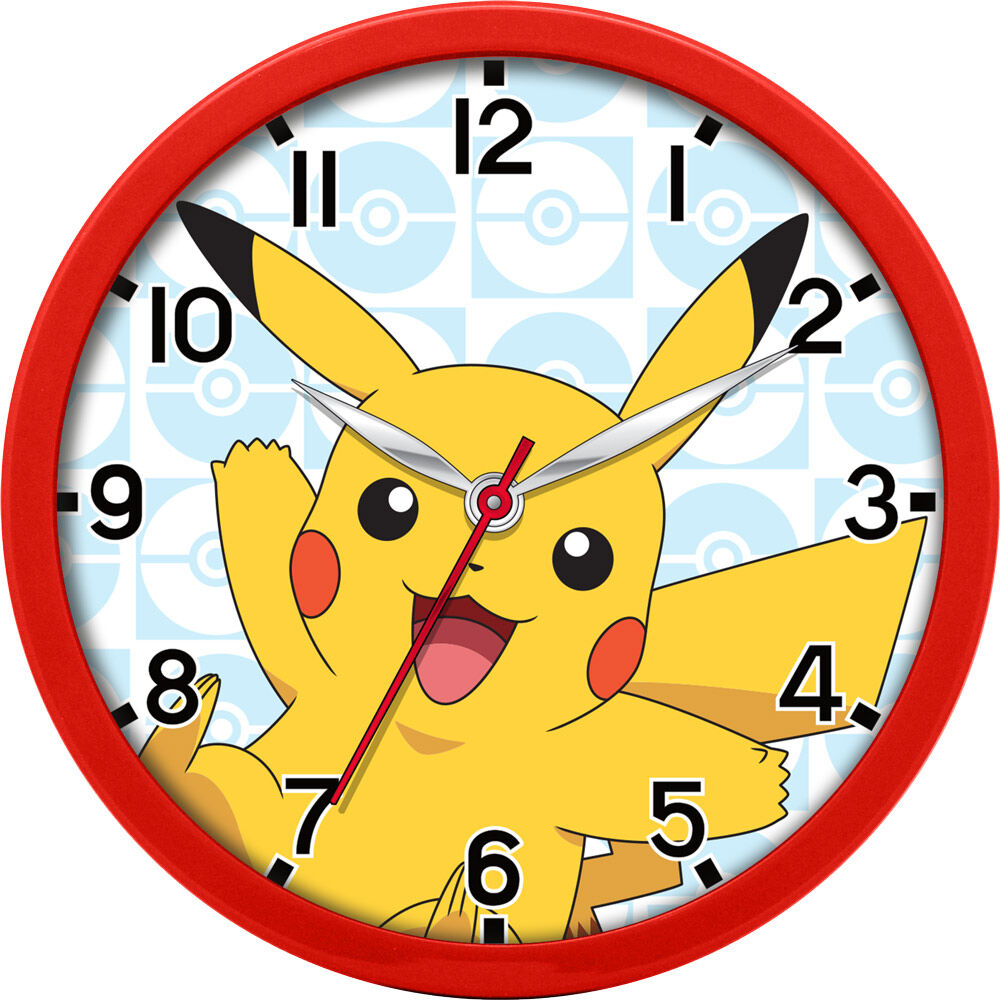 Reloj pared Pokemon KIDS LICENSING