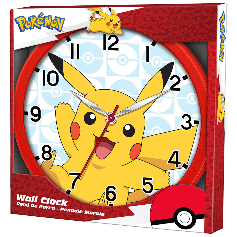 Reloj pared Pokemon KIDS LICENSING