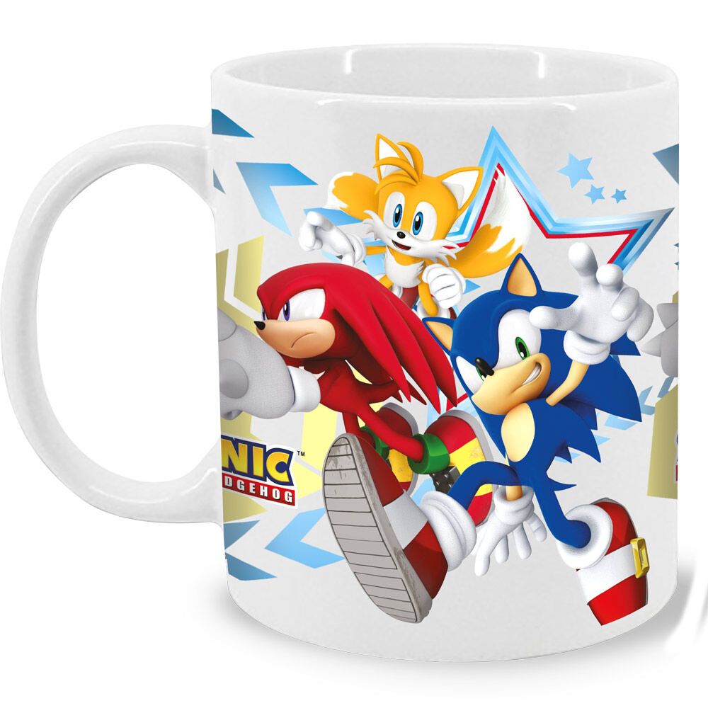 Taza Sonic The Hedgehog 325ml KIDS LICENSING