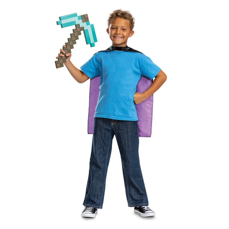 Capa + Pickaxe Minecraft DISGUISE