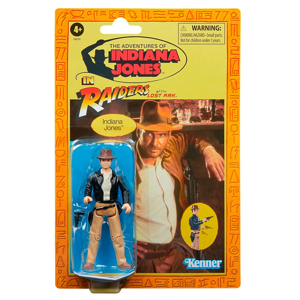Figura Indiana Jones En Busca del Arca Perdida Indiana Jones 9cm HASBRO