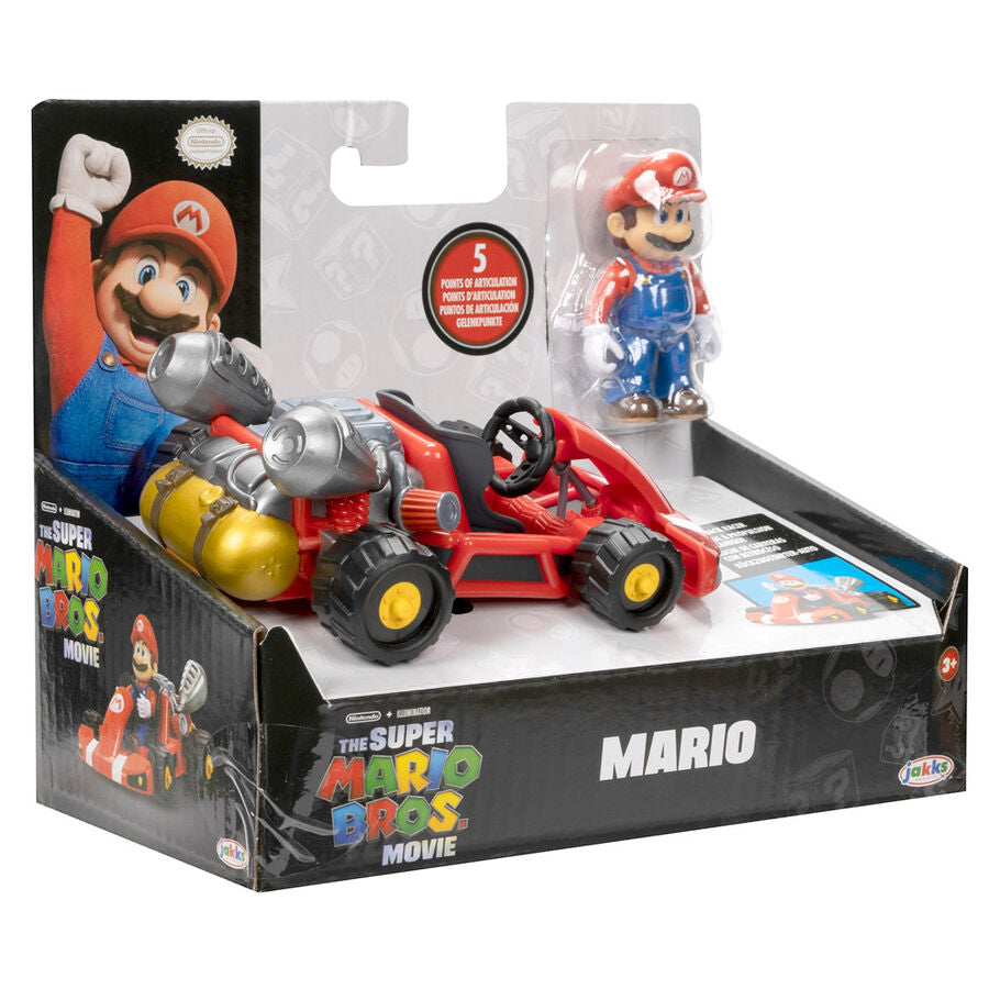 Figura Super Mario Kart Mario Kart 7cm JAKKS PACIFIC