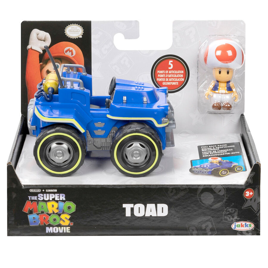 Figura Toad Kart Mario Kart 7cm JAKKS PACIFIC