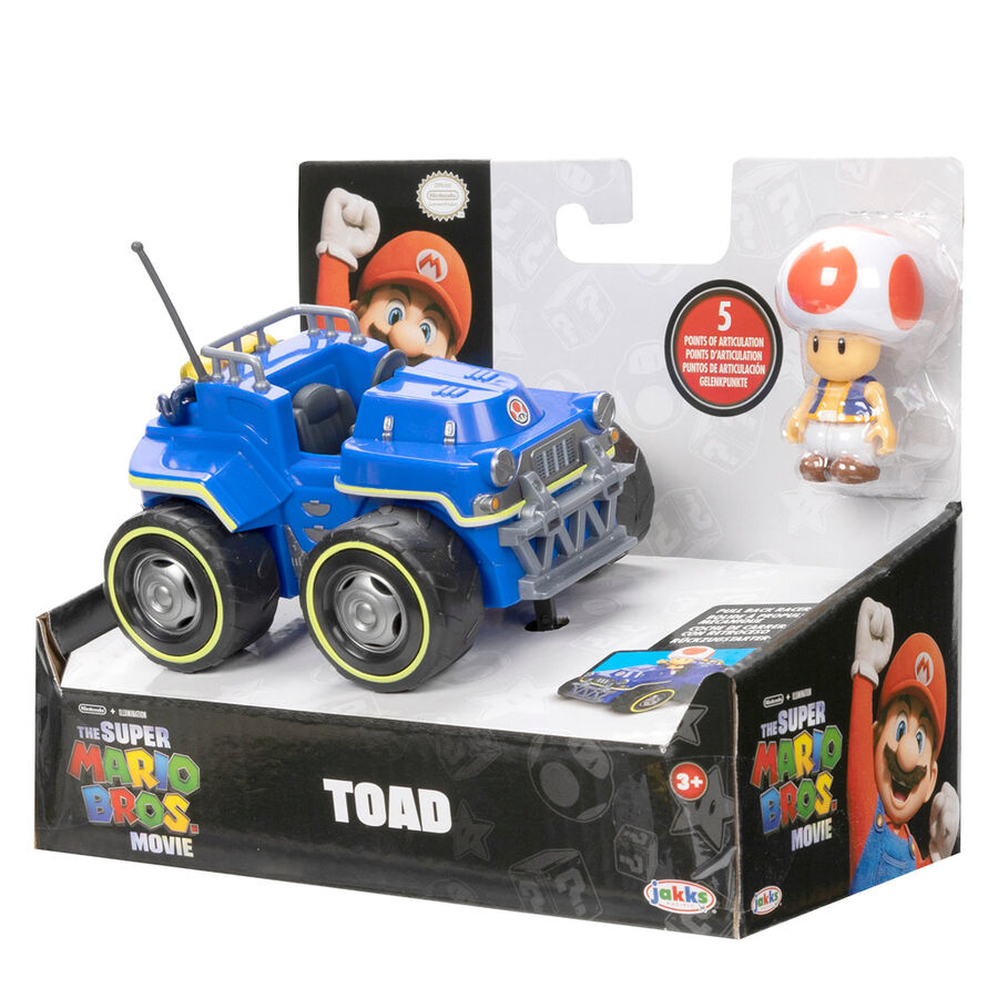 Figura Toad Kart Mario Kart 7cm JAKKS PACIFIC