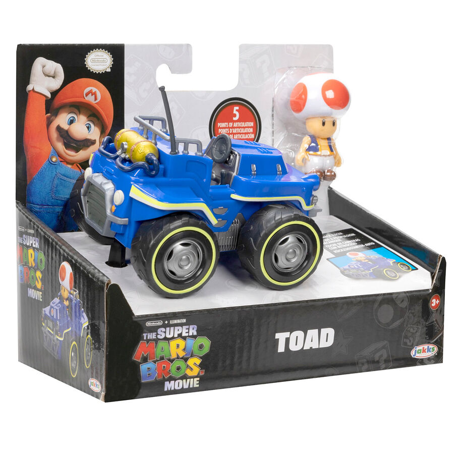 Figura Toad Kart Mario Kart 7cm JAKKS PACIFIC