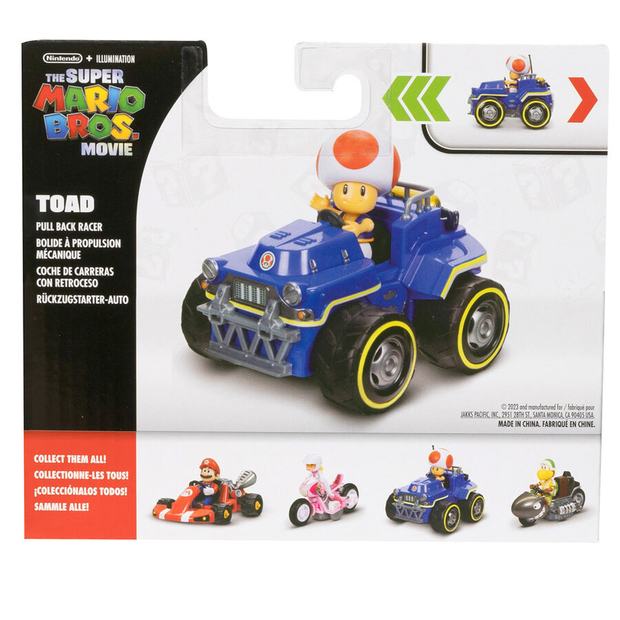 Figura Toad Kart Mario Kart 7cm JAKKS PACIFIC
