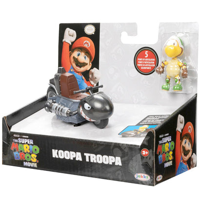 Figura Koopa Troopa Kart La Pelicula Mario Kart 6cm JAKKS PACIFIC