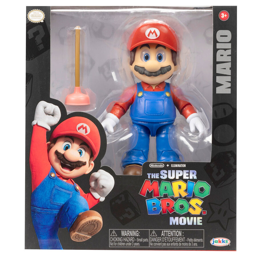 Figura Mario Super Mario Bros 13cm JAKKS PACIFIC