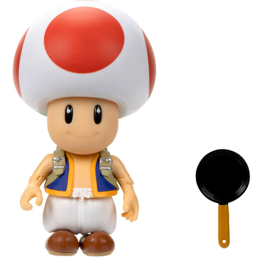 Figura Toad Super Mario Bros 13cm JAKKS PACIFIC