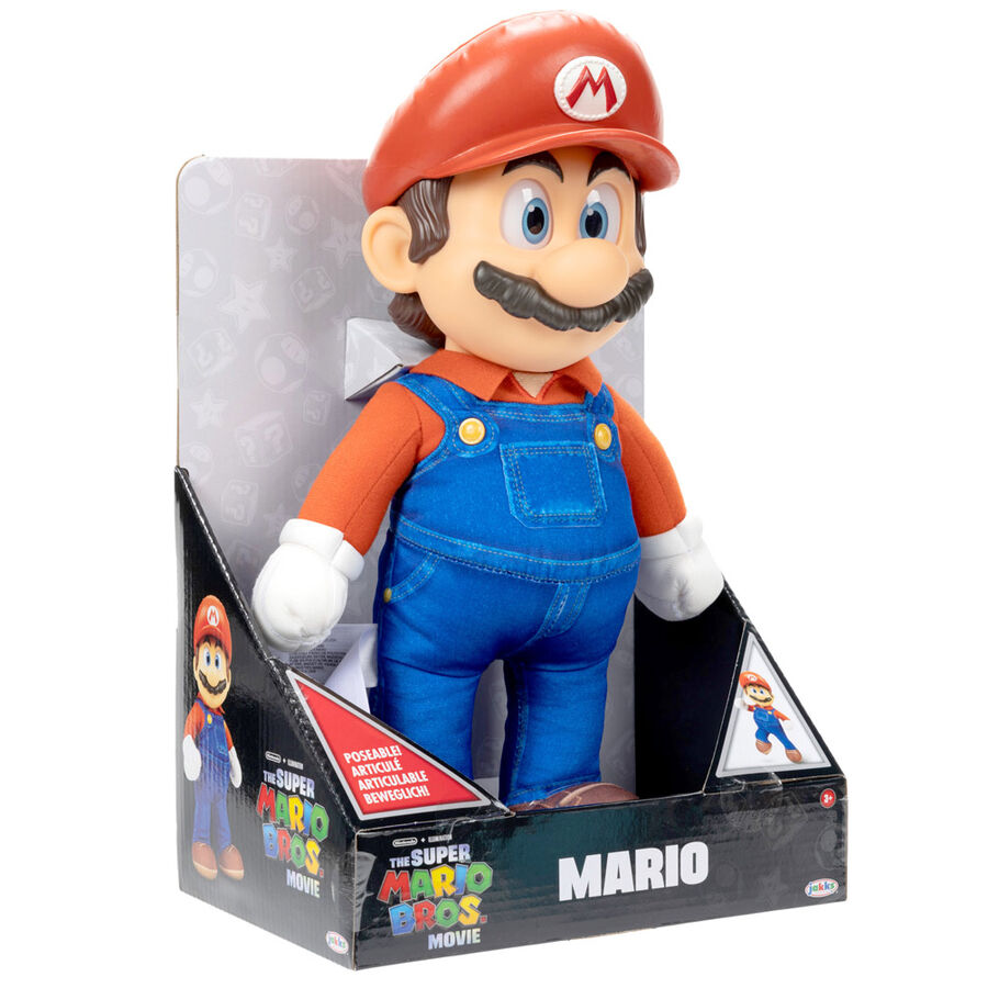 Peluche Super Mario La Pelicula Super Mario Bros 30cm JAKKS PACIFIC