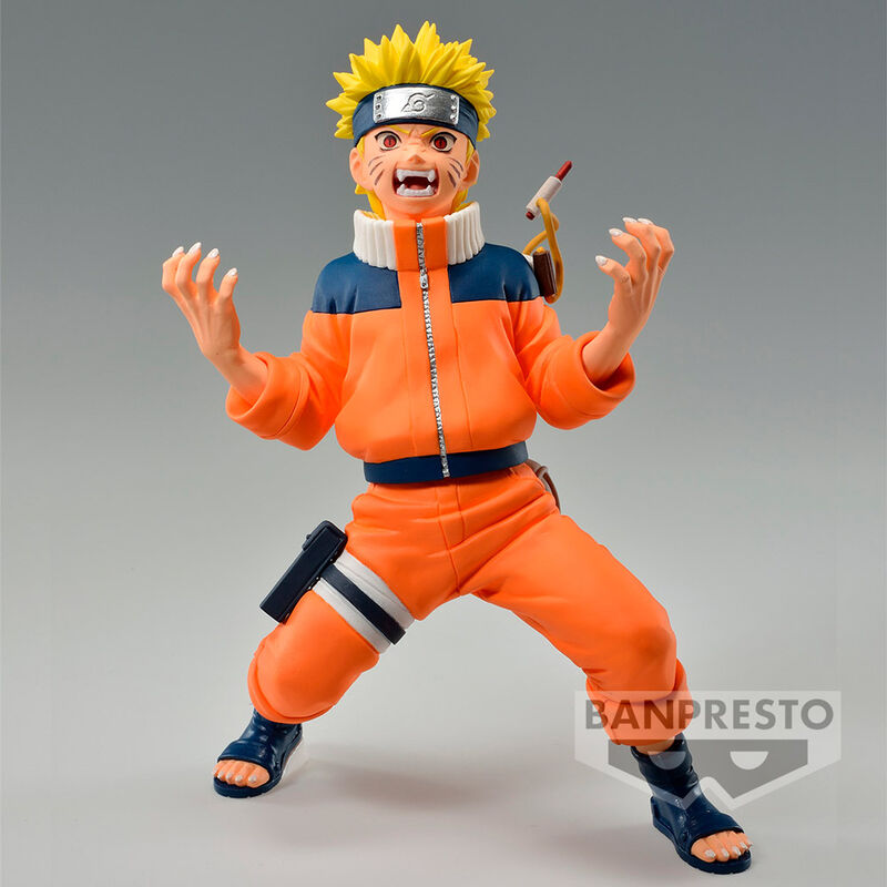 Figura Uzumaki Naruto II Vibration Stars Naruto Shippuden 14cm BANPRESTO