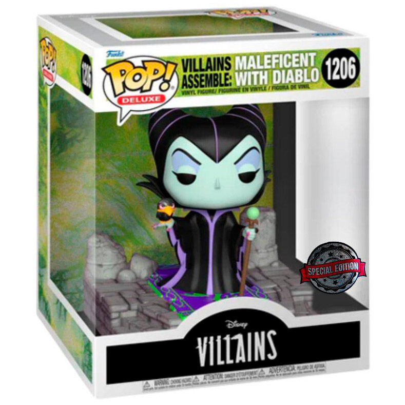 Figura POP Disney Villains Malefica Maleficent Exclusive FUNKO