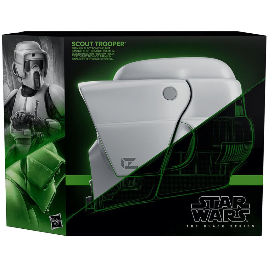 Casco electronico Scout Trooper Star Wars HASBRO