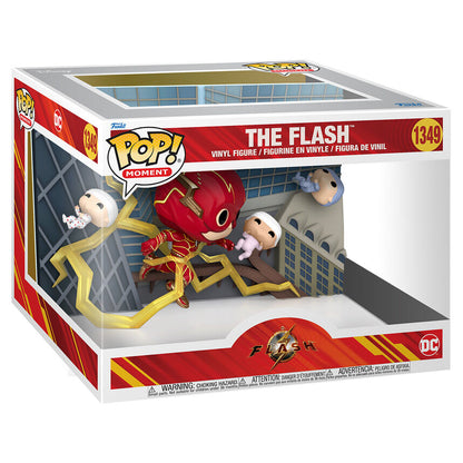 Figura POP Moment DC Comics The Flash Baby Rescue FUNKO
