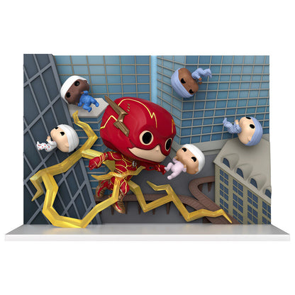 Figura POP Moment DC Comics The Flash Baby Rescue FUNKO