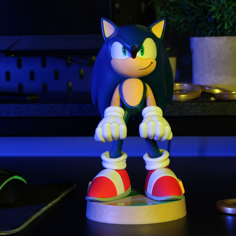 Cable Guy soporte sujecion figura Sonic 20cm EXQUISITE GAMING