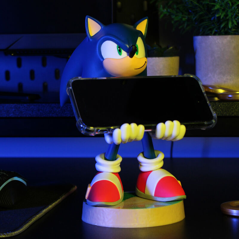 Cable Guy soporte sujecion figura Sonic 20cm EXQUISITE GAMING