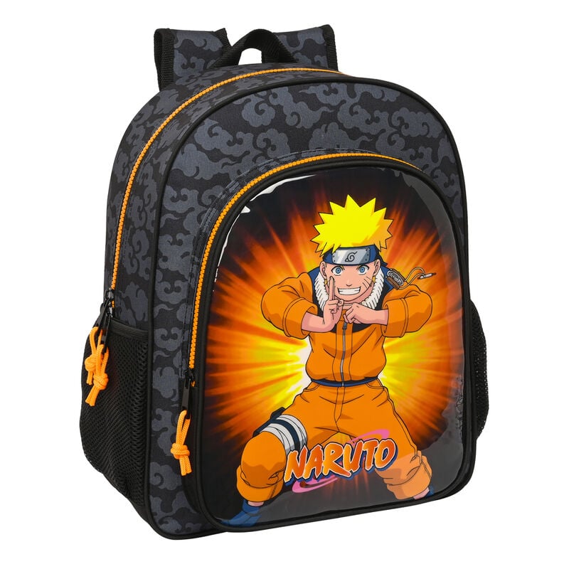 Mochila Naruto 38cm adaptable SAFTA