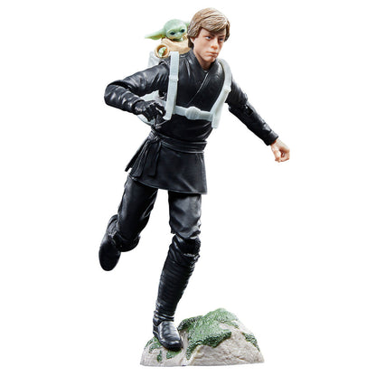 Figura Luke Skywalker & Grogu El Libro de Boba Fett Star Wars 15cm HASBRO