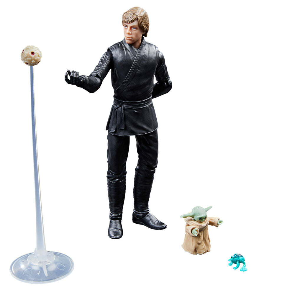 Figura Luke Skywalker & Grogu El Libro de Boba Fett Star Wars 15cm HASBRO