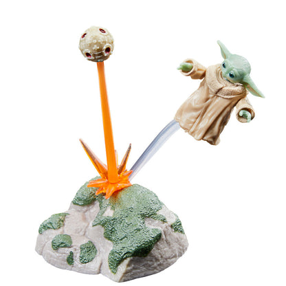 Figura Luke Skywalker & Grogu El Libro de Boba Fett Star Wars 15cm HASBRO