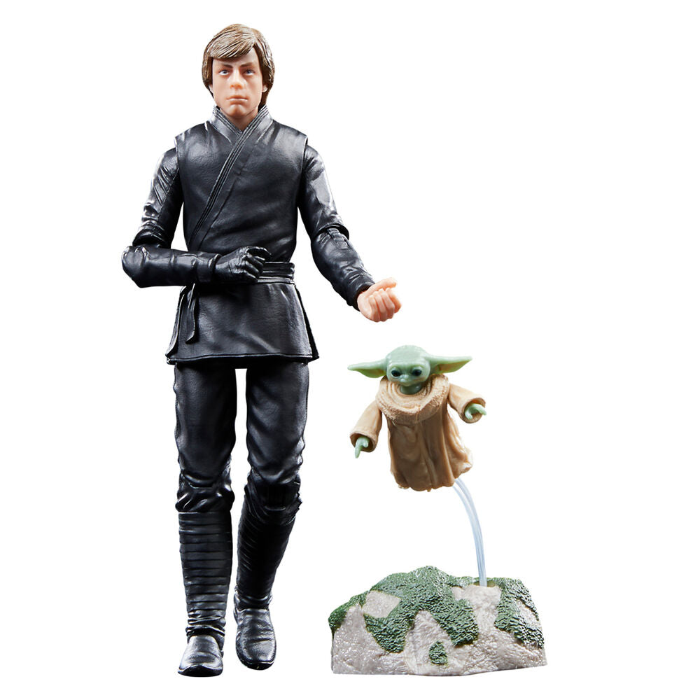 Figura Luke Skywalker & Grogu El Libro de Boba Fett Star Wars 15cm HASBRO