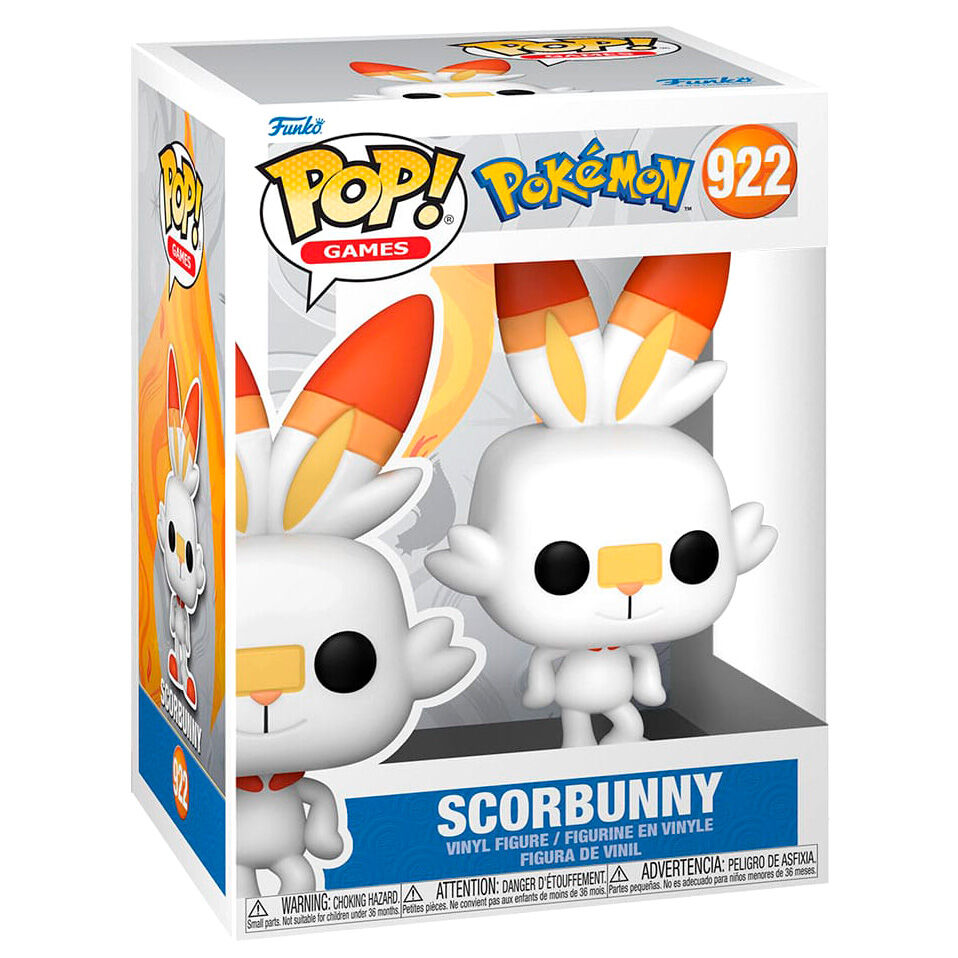 Figura POP Pokemon Scorbunny FUNKO