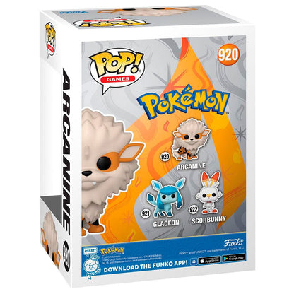 Figura POP Pokemon Arcanine FUNKO