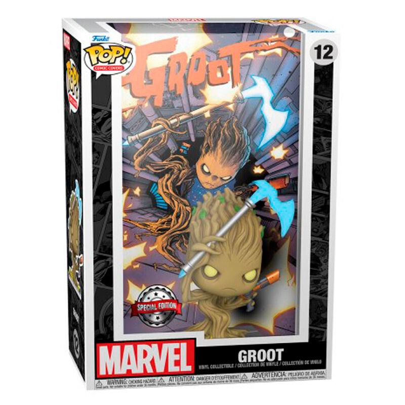 Figura POP Comic Cover Marvel Groot Exclusive FUNKO