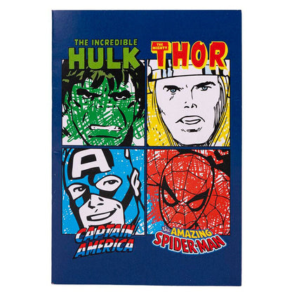 Set papeleria coloreable Vengadores Avengers Marvel CERDÁ