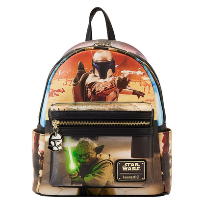 Mochila El Ataque de los Clones Episode II Star Wars Loungefly 26cm LOUNGEFLY