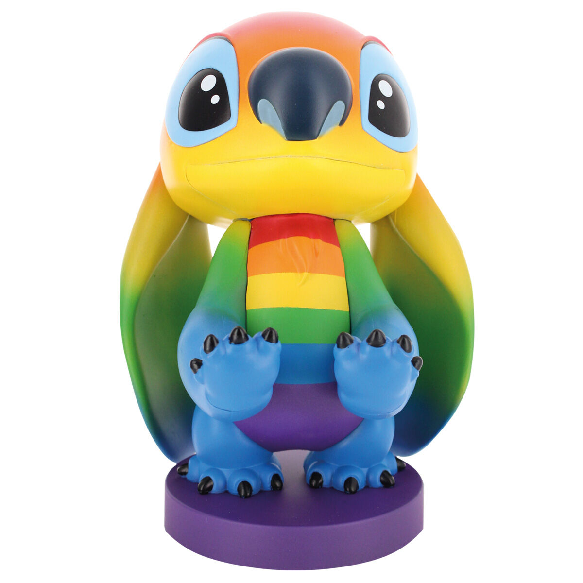 Cable Guy soporte sujecion figura Rainbow Stitch Disney 20cm EXQUISITE GAMING
