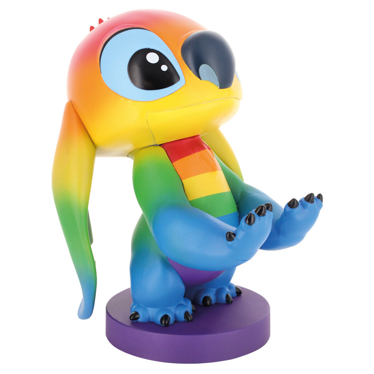 Cable Guy soporte sujecion figura Rainbow Stitch Disney 20cm EXQUISITE GAMING