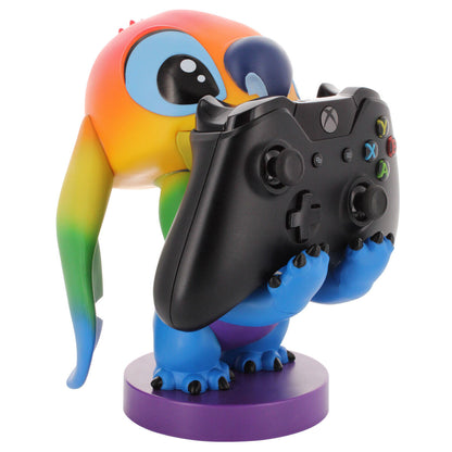 Cable Guy soporte sujecion figura Rainbow Stitch Disney 20cm EXQUISITE GAMING