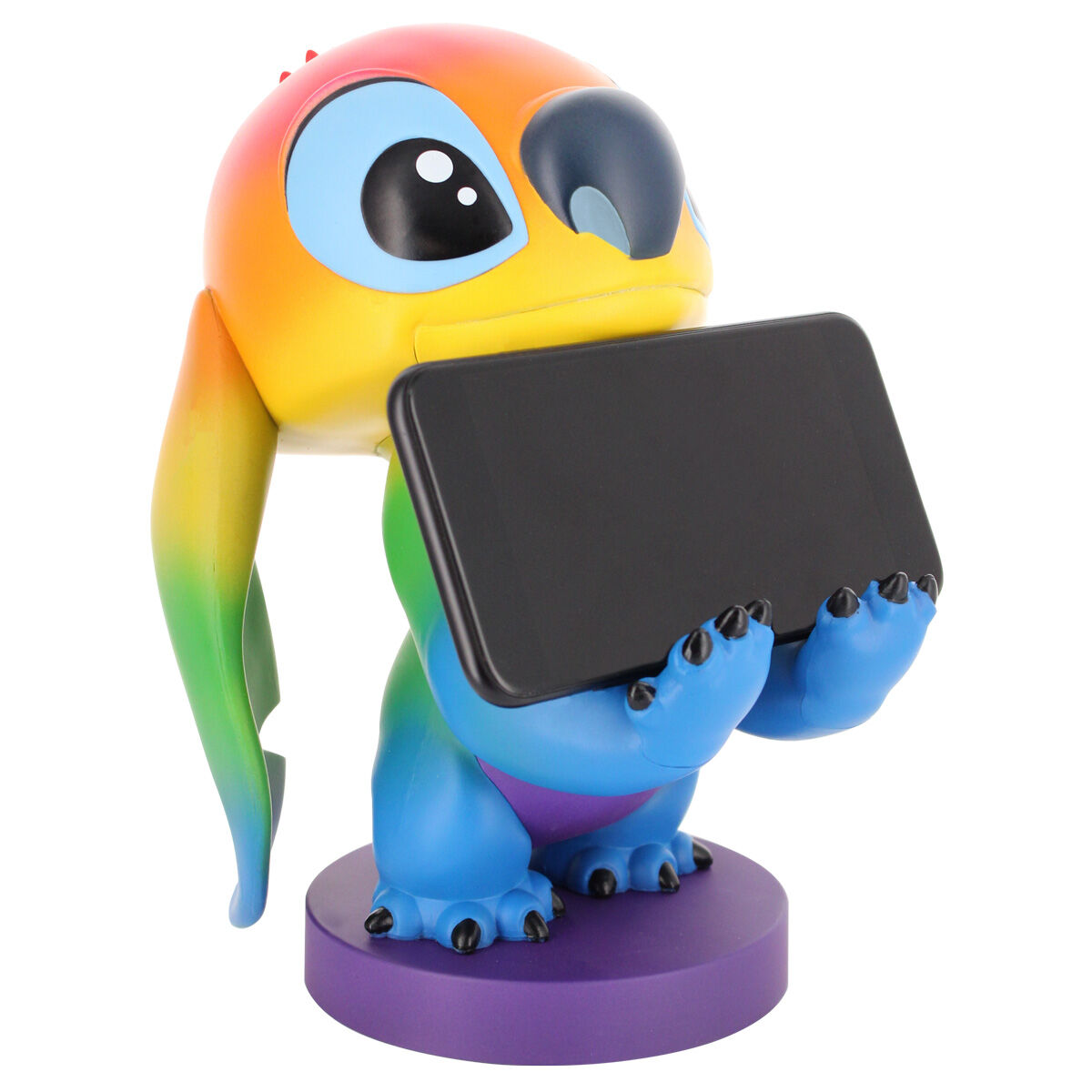 Cable Guy soporte sujecion figura Rainbow Stitch Disney 20cm EXQUISITE GAMING