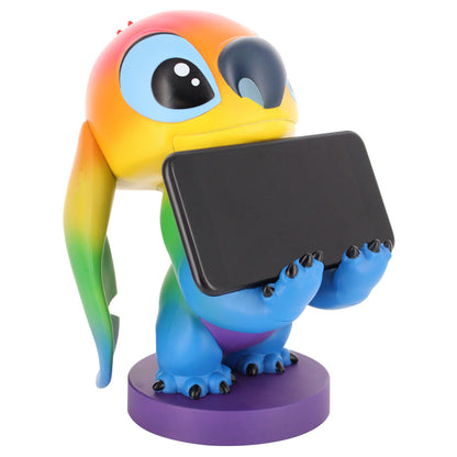 Cable Guy soporte sujecion figura Rainbow Stitch Disney 20cm EXQUISITE GAMING