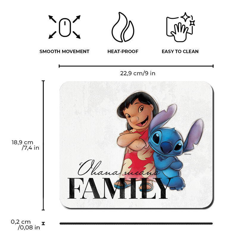 Alfombrilla raton Lilo & Stitch Disney ERT GROUP