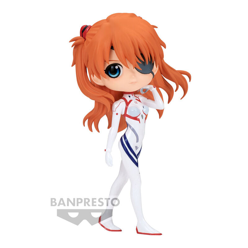 Figura Asuka Shikinami Langley Plugsuit Style Ver. B Evangelion 3.0 Q posket 14cm BANPRESTO